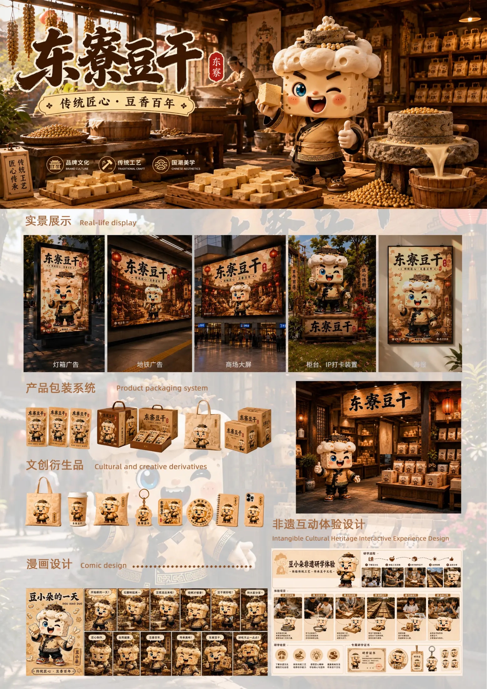 东寮豆干IP形象设计 — 系列作品 3